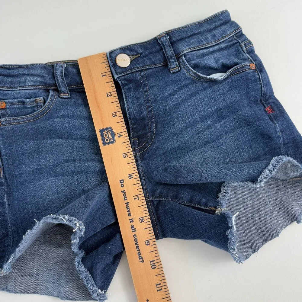 WARP + WEFT Denim KOA KONA Shorty Shorts Girls Adjustable Waist Size 12